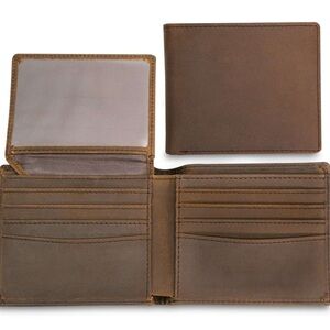 Stay Fine Brown Leather Wallet for Men